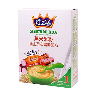 婴之冠淮山芡实健脾配方蒸米米粉(长荣)
