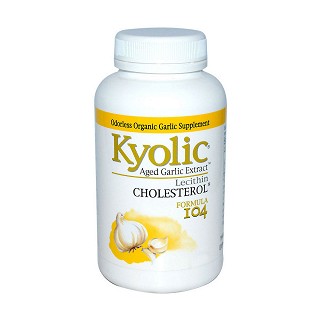 wakunaga - kyolic 老蒜提取物 含卵磷脂 104号胆固醇配方(kyolic)
