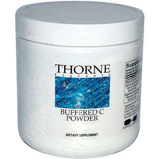 thorne research 缓冲维生素c粉 400克(thorne)