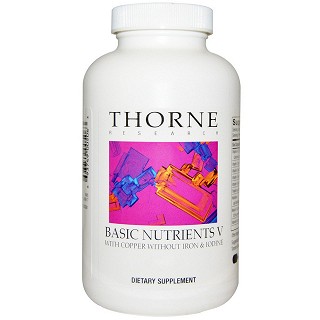 thorne research 基本营养素v素食胶囊(thorne)