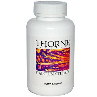 thorne research 柠檬酸钙素食胶囊(thorne)