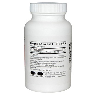 thorne research 柠檬酸镁胶囊(thorne)