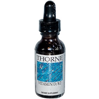 thorne research 维生素d/k2补充液(thorne)