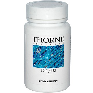 thorne research 维生素d-1000胶囊(thorne)