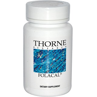 thorne research 叶酸素食胶囊 90粒(thorne)