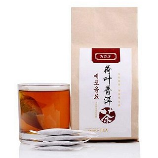 万花草 养生茶 荷叶普洱茶(万花草保健)