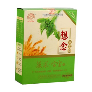 想念红枣宝宝面菠菜面(想念)