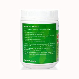 healthy care 维生素c咀嚼片(澳洲healthy care)