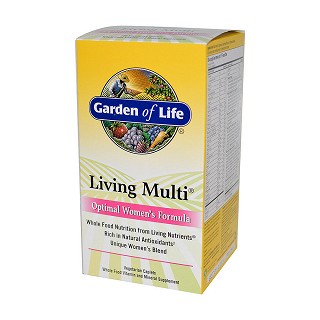 garden of life living multi 女士配方素食片(garden)