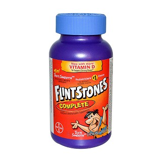 flintstones 儿童多种维生素/多种矿物质补充物(flint)