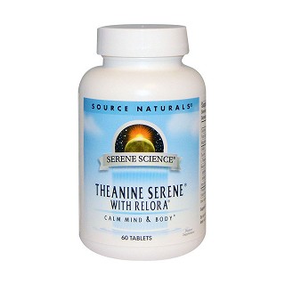 source naturals 茶氨酸片(source)