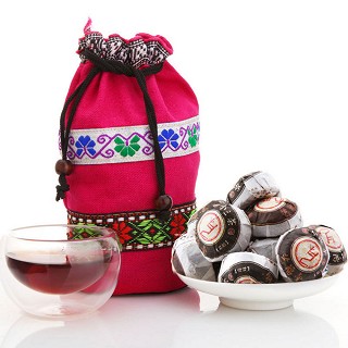 艺福堂 原味迷你小沱茶(21粒)