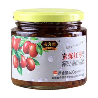 来客蜜蜜炼红枣罐头(奇圣养蜂)