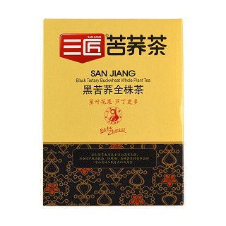 三匠 全株黑苦荞茶 盒装(三匠苦荞科技)