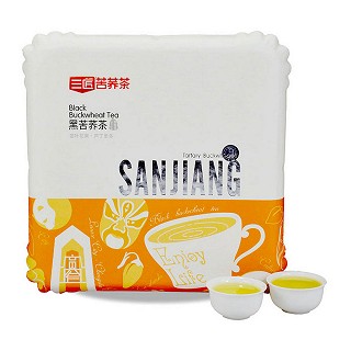 三匠 黑苦荞茶 荞香茶 焦香型 橙色盒装(三匠苦荞科技)
