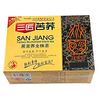 三匠 黑苦荞全株茶 盒装(200g)