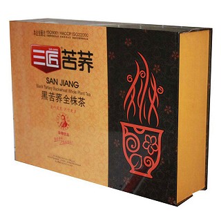三匠 黑苦荞茶 全株茶 全胚芽型 礼盒装(三匠苦荞科技)