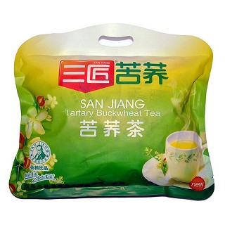 三匠 黄苦荞茶 无糖 麦香型 袋装(400g)