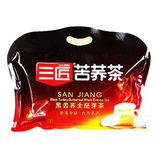 三匠 黑苦荞茶全胚芽茶 焦香味 袋装(三匠苦荞科技)