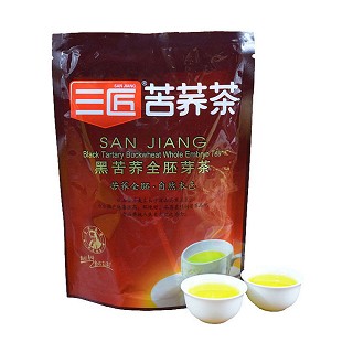 三匠 黑苦荞茶 全胚芽茶 袋装 焦香型(三匠苦荞科技)