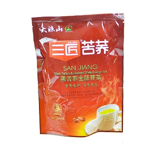 三匠 黑苦荞茶 全胚芽茶 袋装(100g)