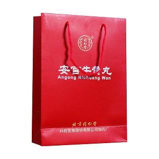安宫牛黄丸专用礼袋(同仁堂)