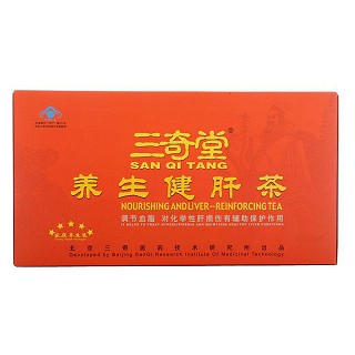 三奇堂 养生健肝茶 普通盒装(200g)