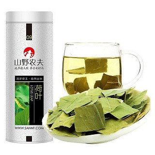 山野农夫 荷叶茶 新鲜干荷叶片(80g)