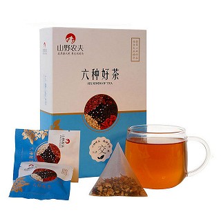 山野农夫 六种好茶 三角袋泡茶(150g)