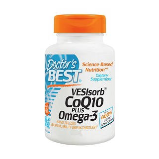 doctor's best 欧米伽-3辅酶q10软胶囊(30粒)