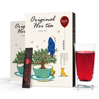 轻轻茶 金花黑茶 速溶袋泡茶(31克)