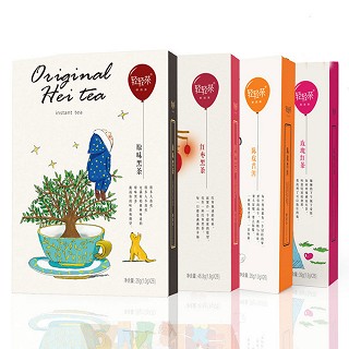 轻轻茶 袋泡茶 速溶黑茶(全家福超值装)