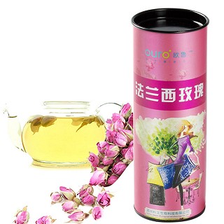 欧鲁 花草茶 法兰西玫瑰(50克)