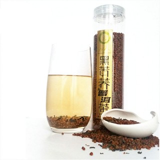 美食地图 全胚黑苦荞普洱茶(蜀名春)