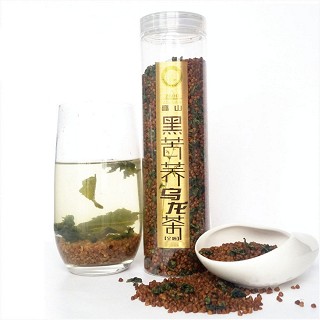 美食地图 全胚黑苦荞乌龙茶(蜀名春)