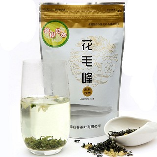 美食地图 春茶花毛峰 50克(蜀名春)