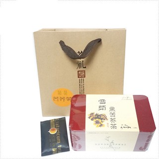 美食地图 雪菊黑苦荞茶(蜀名春)