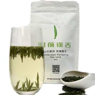 美食地图 明前雀舌 四川蒙山茶(102克)