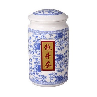恒源鸿 青花瓷罐龙井茶(金丽)