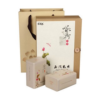 恒源鸿 咏荷西湖龙井(金丽)