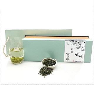 美食地图 明前雪芽 蒙顶山绿茶 240克装(蜀名春)