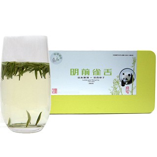 美食地图 明前雀舌 四川蒙山茶叶 120克装(蜀名春)