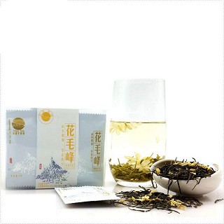 美食地图 花茶 直条花毛峰(200克装)