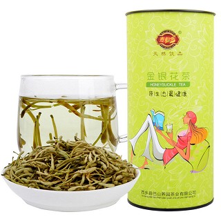 花草茶 金银花茶(西乡县巴山荞园)
