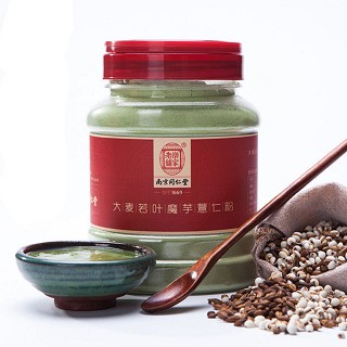 乐家老铺 大麦若叶魔芋薏仁粉(同仁堂)