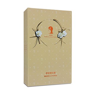 伊安莃 经典.红茶(香槟金格纹)