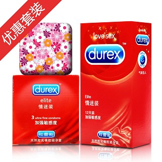 杜蕾斯情迷装12+情迷装3+铁盒一只(伦敦杜蕾)