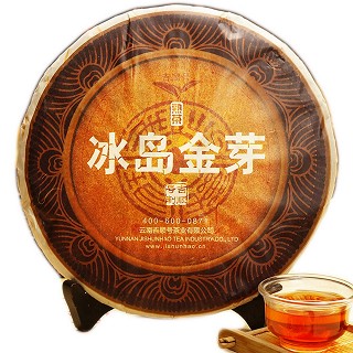 吉顺号 云南普洱熟茶(冰岛金芽)