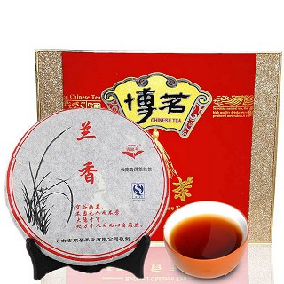 吉顺号 2007年兰香普洱熟茶 457克(吉顺号)