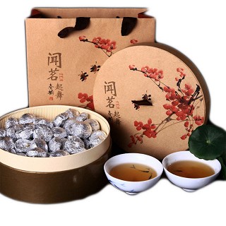 吉顺号 普洱生茶 迷你小沱茶 400克礼盒装(吉顺号)